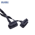 Car OBD2  double Extension flat Cable Car Diagnostic Tools obd cable factory price Fast shipping support OEM customizing